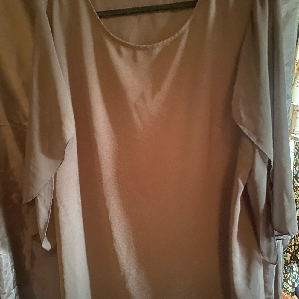 Elegant Brown Women's Top